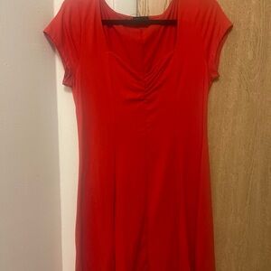 Elegant Red Women's Top